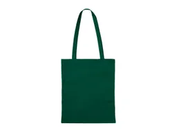 Baumwoll-Tragetaschen, dunkelgrün 38x42 cm mit zwei langen Henkeln – Produktbild 1 von 1