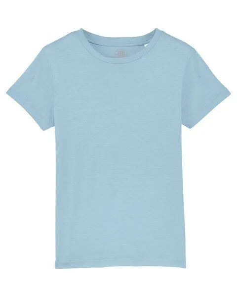 University of Soul University of Soul Kinder T-Shirt aus Bio-Baumwolle "Mini Charlie", Himmelblau, – Produktbild 1 von 2
