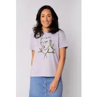 watapparel watapparel T-Shirt Frauen Growth, Lavender, – Produktbild 1 von 1