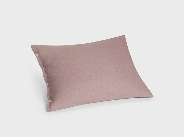 Yumeko Yumeko Kissenbezug aus Velvet Flanell, Mauve chambray, – Produktbild 2 von 4