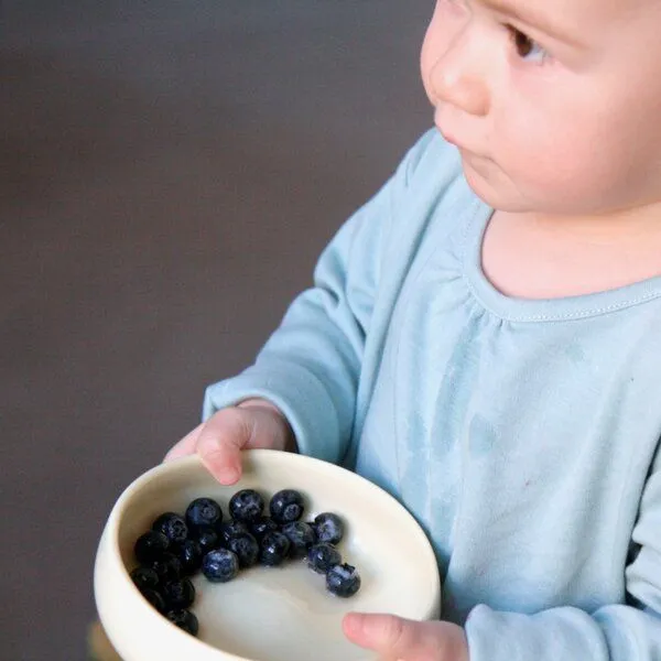 Zaunkönig Zaunkönig Porzellanschale / Kindergeschirr, Blau, – Produktbild 4 von 4