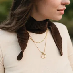NORDLICHT NORDLICHT Mini Strick Schal Sophie aus 100% Baumwolle – Produktbild 1 von 1