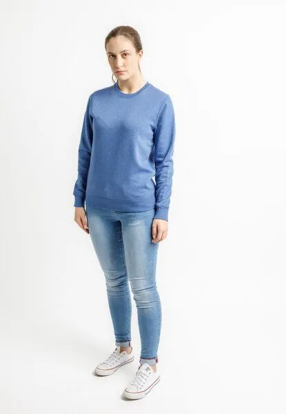 TORLAND TORLAND Unisex Pullover ROLLER, Blau (dark heather indigo), – Produktbild 3 von 4