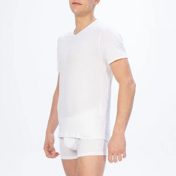 kleiderhelden kleiderhelden SoulShirt 2er Pack Männer-T-Shirt, 2x weiß, – Produktbild 3 von 4