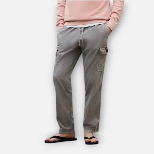 ECOALF ECOALF super luftige und leichte Hose aus regenerativer Baumwolle, Blau, – Produktbild 2 von 3