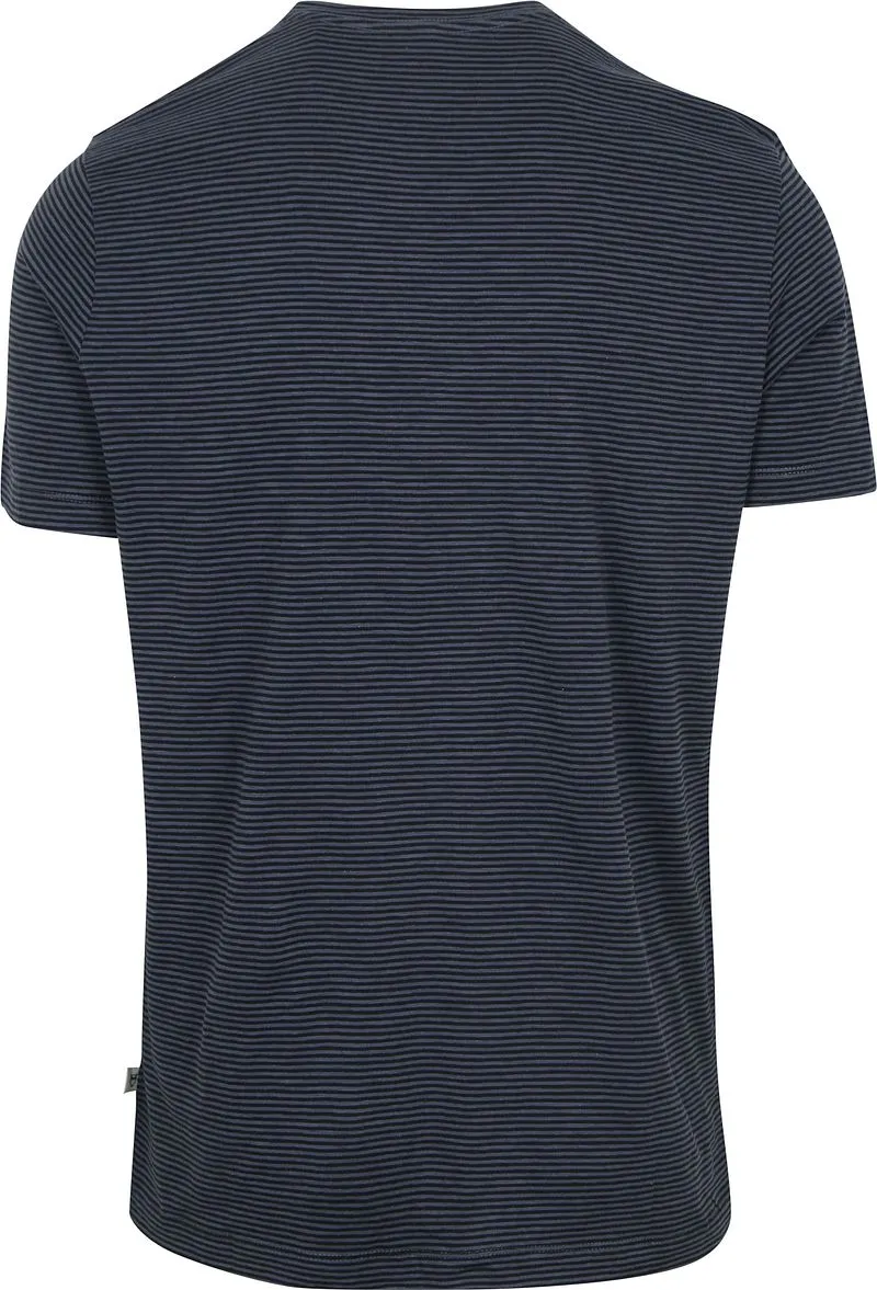 KnowledgeCotton Apparel KnowledgeCotton Apparel T-shirt Streifen Navy - Größe XL, Dunkelblau, – Produktbild 1 von 2