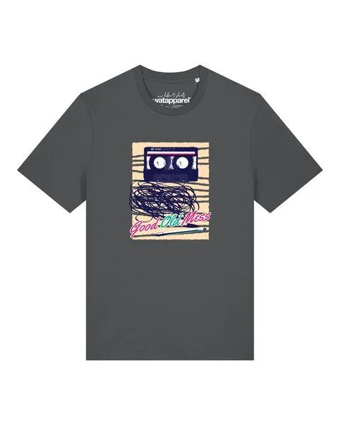 watapparel watapparel T-Shirt Unisex Good Old Mess, Anthracite, – Produktbild 1 von 2