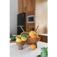Originalhome Originalhome Design Schale aus recycelten Teakholz - M – Produktbild 1 von 1