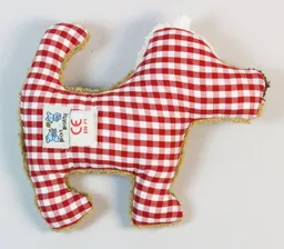 Pat und Patty Pat und Patty Greifling mit Rassel "Hund" hell braun , 100 % Baumwolle-kbA – Produktbild 1 von 1