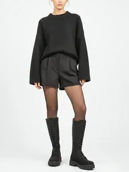 Will's Vegan Shop Will's Vegan Shop Hohe Schnürstiefel aus veganem Wildleder Damen – Produktbild 1 von 1