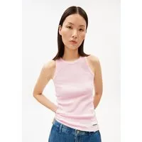 ARMEDANGELS ARMEDANGELS KANITAA Damen Ripp-Top aus Bio-Baumwoll Mix, Pink mist, – Produktbild 1 von 1
