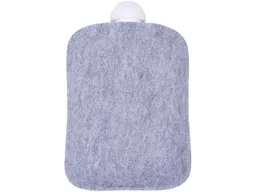 Wärmflasche 'UNNY' aus Recycling-PET Filz 0,8 l, urbangrau – Produktbild 1 von 1