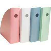 Exacompta 4 Exacompta Stehsammler MAG-CUBE "Autentik", DIN A4+, farbig sortiert – Produktbild 1 von 1