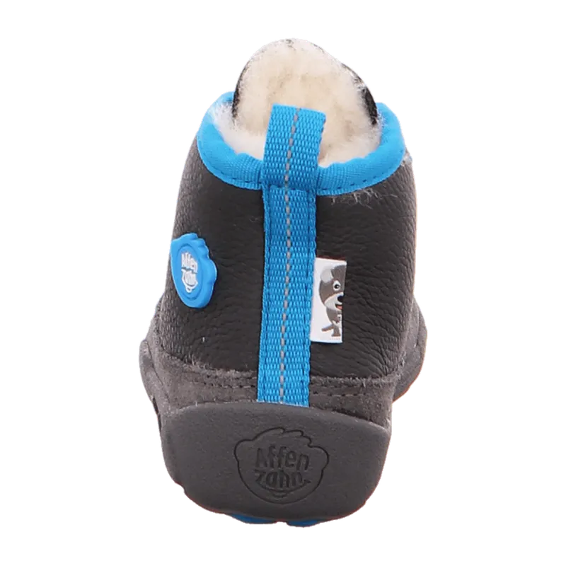 Affenzahn Affenzahn Winterschuh Leder Easy für Kinder, grau, Größe 29 EU, Grau, – Produktbild 4 von 7