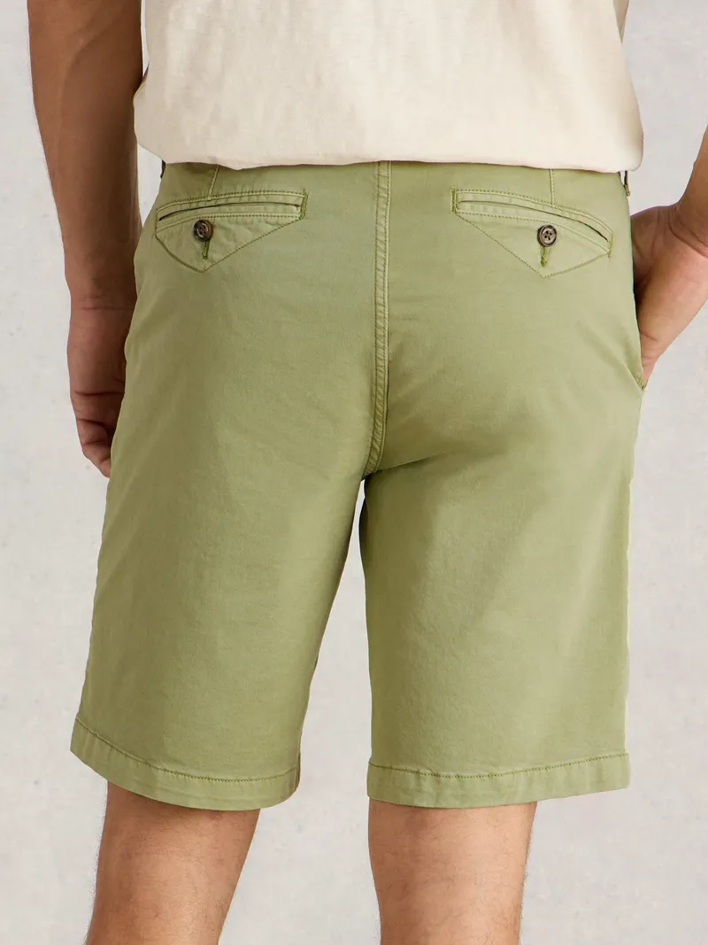 White Stuff Chino-Shorts aus Bio-Baumwolle - 34/R, Grün, – Produktbild 4 von 4
