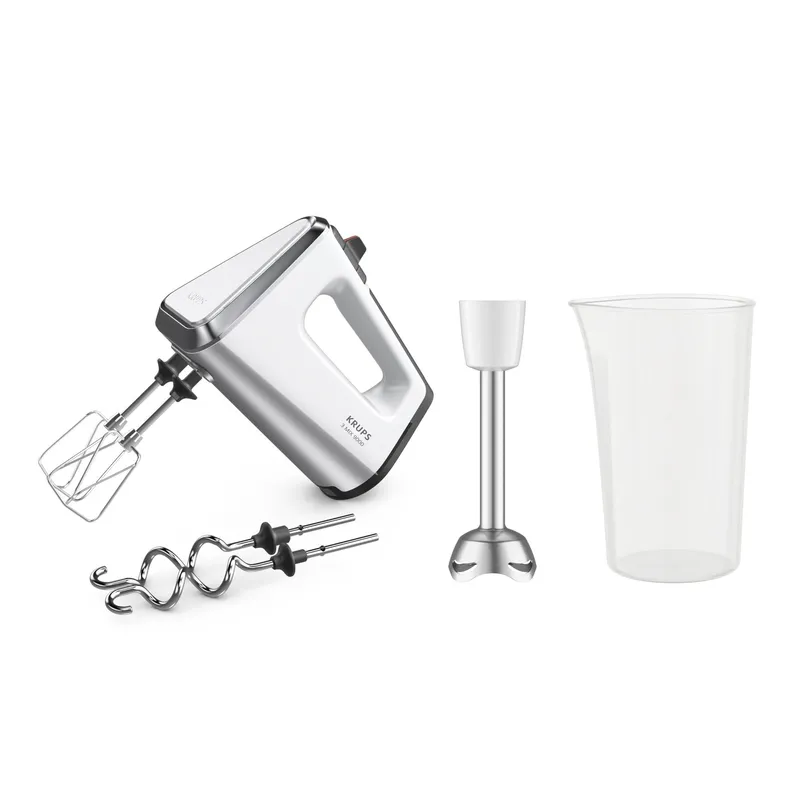 Krups Krups Handmixer "3 Mix 9000 GN9121" 750 Watt, Silber, – Produktbild 1 von 2