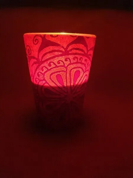 AROMASUTRA Aromasutra 4x Mandala Duftkerzen aus Sojawachs – Produktbild 8 von 8
