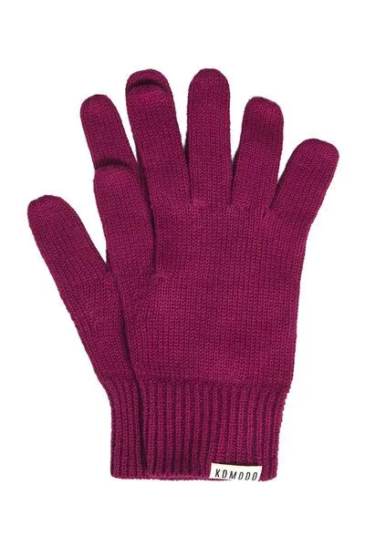 KOMODO Komodo Baumwoll-Handschuhe Modell: City, Cherry (rot), – Produktbild 1 von 1
