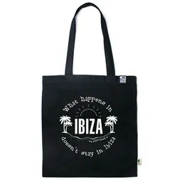 Gary Mash GARY MASH Baumwolltasche What happens in Ibiza – Produktbild 1 von 1