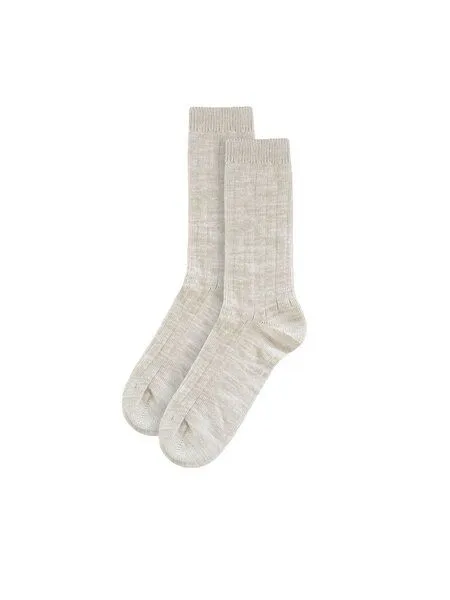 FUXBAU FUXBAU Socken meliert, Beige meliert, – Produktbild 3 von 4