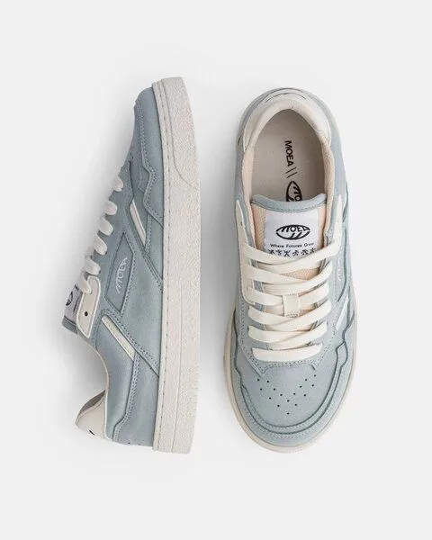 MoEa MoEa Sneakers Origin Low - Sea Suede & Beige - Corn, Natural, – Produktbild 2 von 4