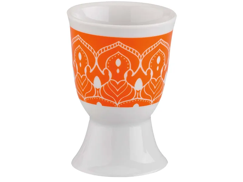 cilio cilio Eierbecher "AMICI" aus Porzellan mit Dekor, H 7 cm, Ø 5cm, Mandala, – Produktbild 1 von 1