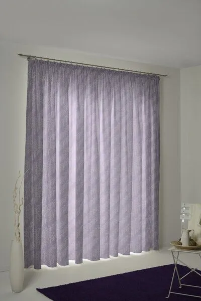 Nature by Adam Nature by Adam Vorhang aus 100% Bio-Baumwolle - Made in Germany - Argentinian Criolla light, Lila, – Produktbild 4 von 7