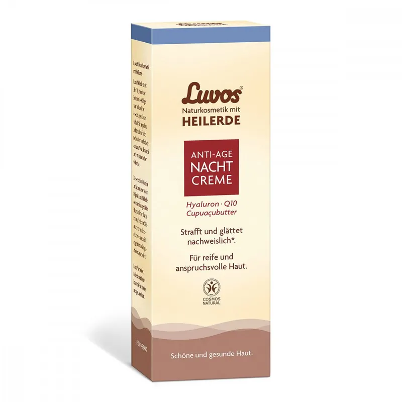 Luvos Luvos Nachtcreme "Anti-Age" mit Hyaluron und Q10, 50 ml – Produktbild 2 von 2