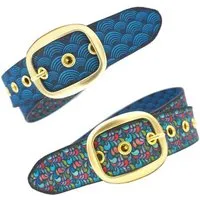 Seegarn Seegarn - Gürtel / Wendegürtel SeeGang 4cm, Gold, – Produktbild 2 von 4
