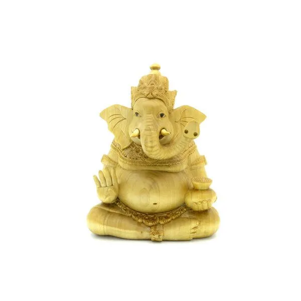 Just Be Just Be Ganesh Holzfigur – Produktbild 1 von 3