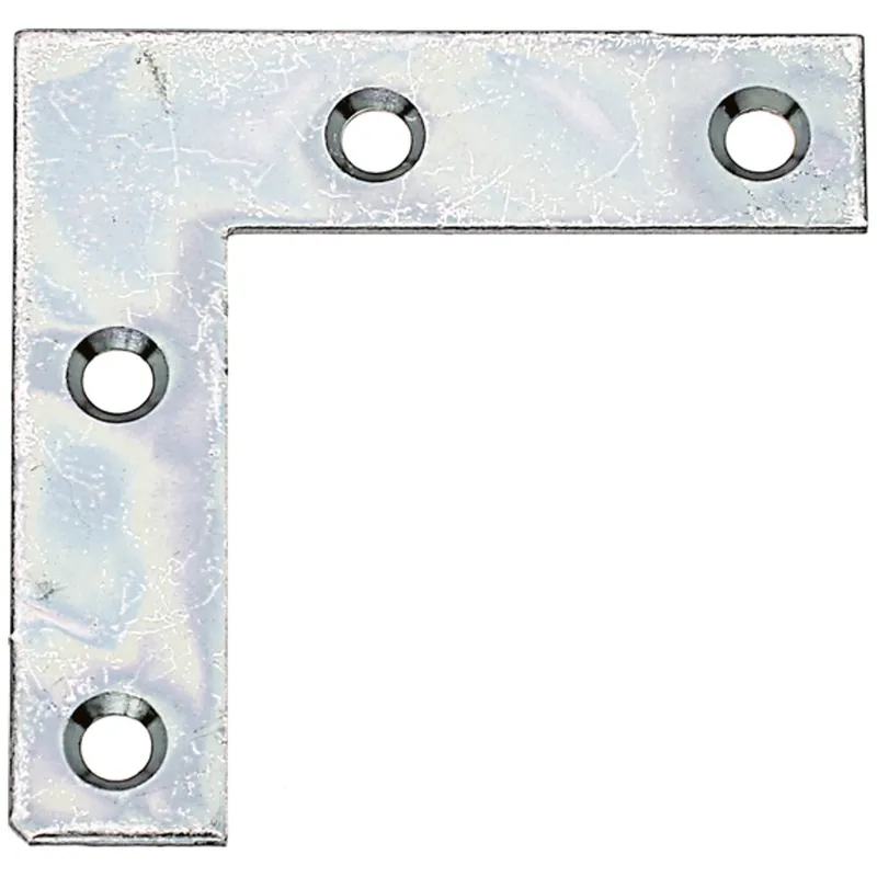 Alberts ALBERTS Möbelwinkel, sendvz., HxLxB 40x40x10 mm, verpackt à 12 Stk. – Produktbild 1 von 1