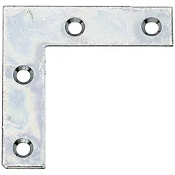 Alberts ALBERTS Möbelwinkel, sendvz., HxLxB 40x40x10 mm, verpackt à 12 Stk. – Produktbild 1 von 1