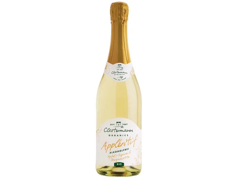 Clostermann Clostermann Appléritif mit Ingwer & Bergamotte, alkoholfrei – Produktbild 1 von 2