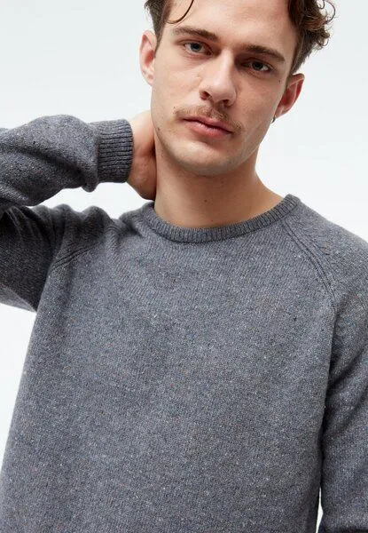 Givn Berlin Givn Berlin Strickpullover Cooper, Mid grey, – Produktbild 5 von 6