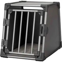 TRIXIE Trixie Transportbox Aluminium grafit M – Produktbild 1 von 1