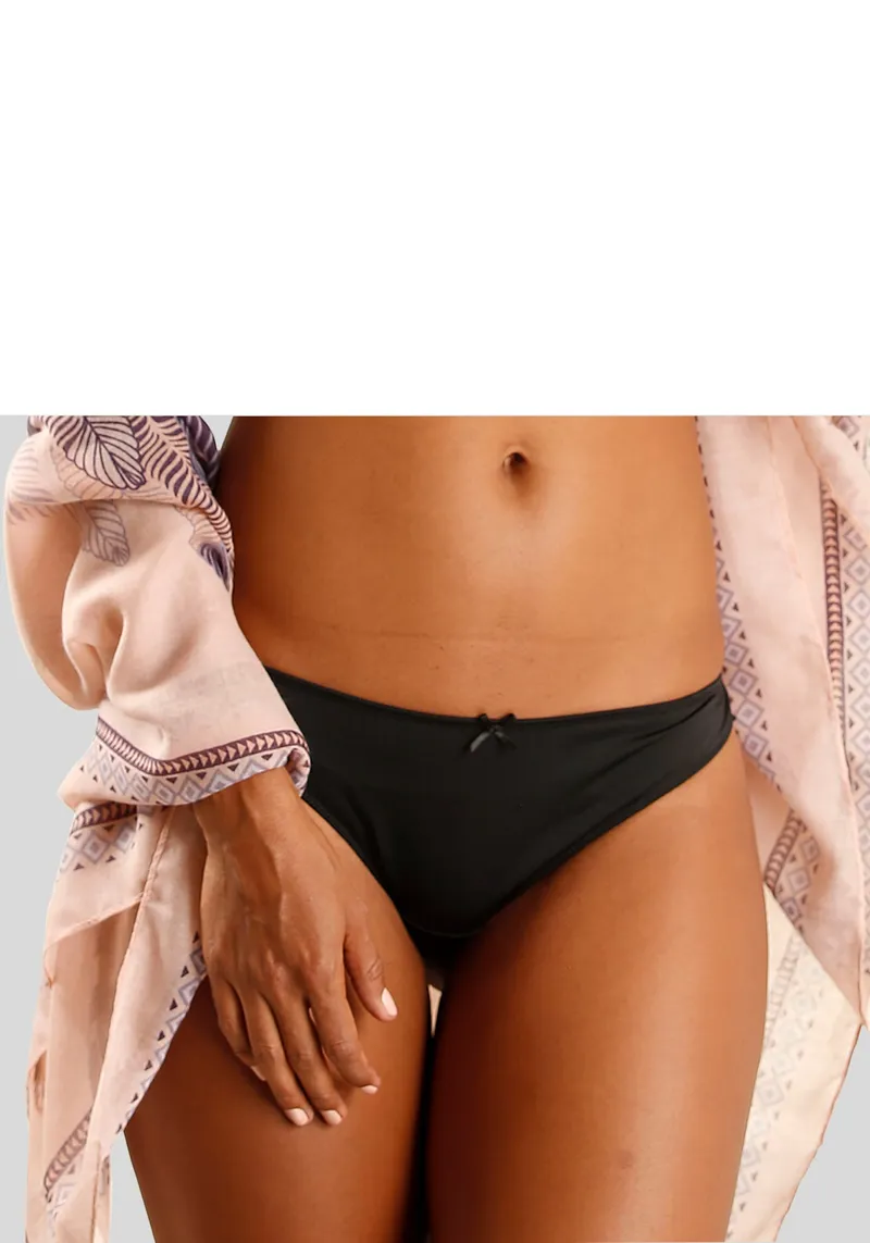 petite fleur by Lascana String, Beere+creme+schwarz, – Produktbild 2 von 2