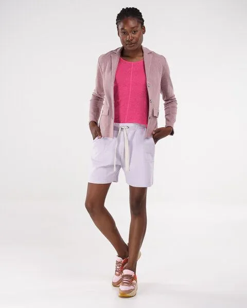 Alma & Lovis Alma & Lovis Leinentop aus Leinen-Jersey | Linen Top, Pink, – Produktbild 2 von 4