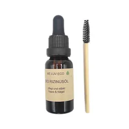WE LUV ECO WE LUV ECO BIO RIZINUSÖL FÜR WIMPERN UND AUGENBRAUEN | nachhaltig | vegan | plastikfrei | tierversuchsfrei – Produktbild 1 von 1
