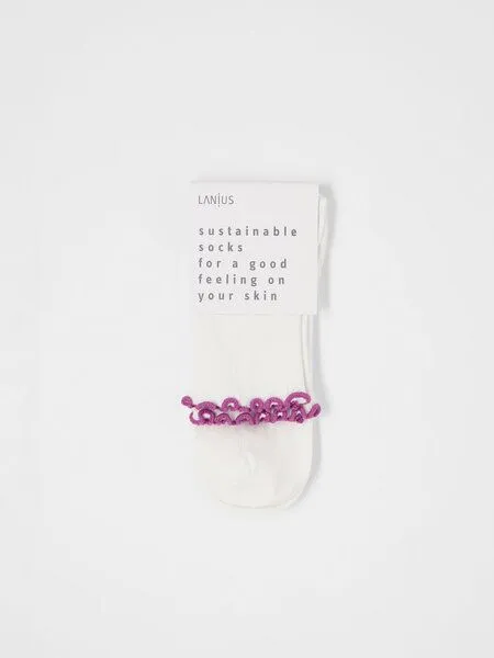 LANIUS LANIUS Socken, Off white, – Produktbild 2 von 3