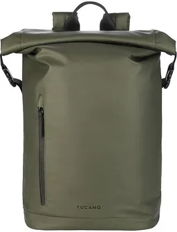 Tucano "ROLLO Rucksack Laptop 15.6"" Rolltop wasserfest olivengrün" – Produktbild 1 von 1