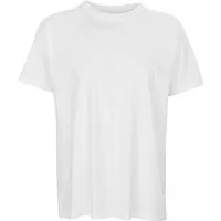 Sol's Sol's Herren Oversize T-Shirt Rundhals Bio - Baumwolle Loose Fit, Weiss, – Produktbild 4 von 4