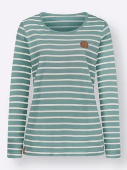 Witt Ringelshirt jade-ecru-gestreift – Produktbild 1 von 1