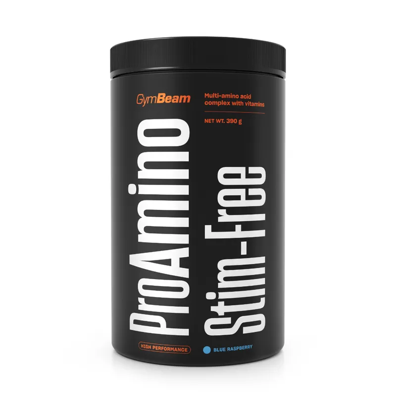 GymBeam OG1 GymBeam ProAMINO Stim-Free 390 g blaue Himbeere – Produktbild 1 von 1