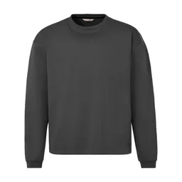Vaude VAUDE Bio-Herren-Sweatshirt "Najun" mit Rückenaufdruck, graphite, Gr. M – Produktbild 1 von 1