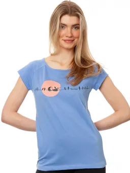 FellHerz Sunrise Cap Sleeve cornflower - XXL – Produktbild 1 von 1