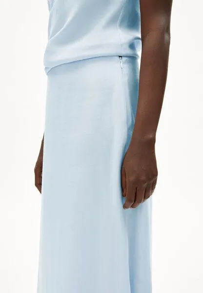 ARMEDANGELS ARMEDANGELS MILAJAA Damen Webrock aus TENCEL LUXE Lyocell Mix, Morning sky, – Produktbild 3 von 4