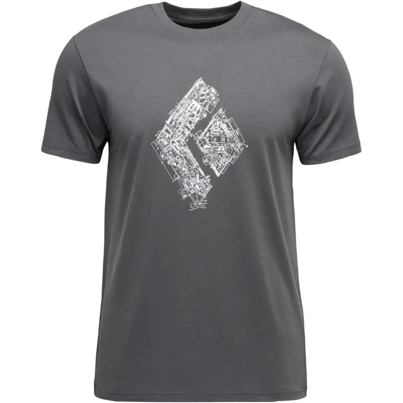 Black Diamond T-Shirt Black Diamond Engineered, Grau, – Produktbild 1 von 1