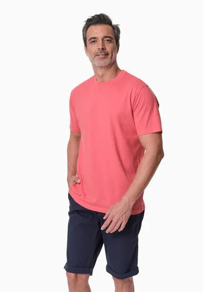 ORGANICATION ORGANICATION TAYLANN | Basic T-Shirt aus Bio-Baumwolle, Radiant red, – Produktbild 3 von 4
