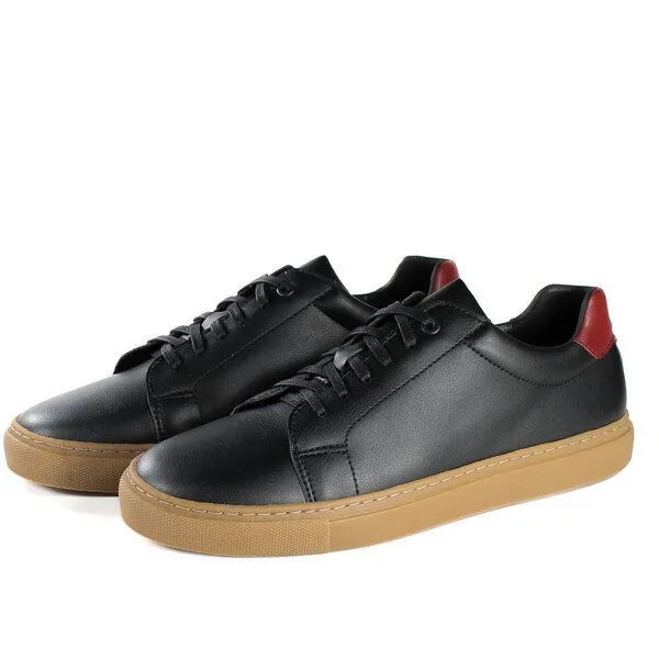 Fairticken Fairticken Vegane Unisex-Pure-Sneaker SOCORO, Schwarz, – Produktbild 3 von 5