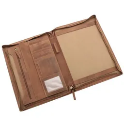 MoreThanHip MoreThanHip A4 Schreibmappe aus Vintage Ökoleder - Chester – Produktbild 1 von 1